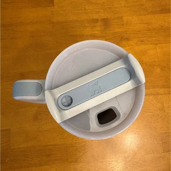 40 oz Stanley White Travel Mug with Handle - Picture 2 of 2